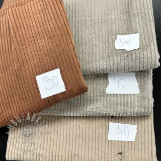 Paket tkanina rebrasti pliš 179