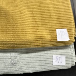 Paket tkanina rebrasti pliš 184