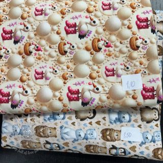 Paket tkanina digi print pletivo 2177