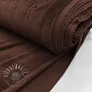 Samet VELVET STRETCH dark brown
