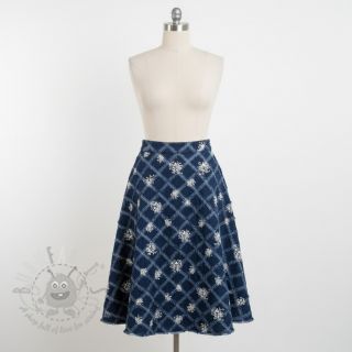 JEANS DENIM EMBROIDERY Fera design A