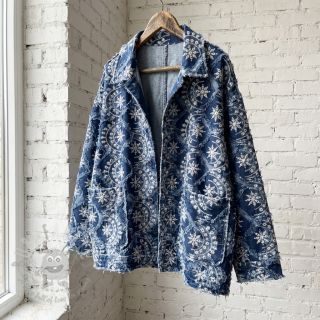 JEANS DENIM EMBROIDERY Fera design B