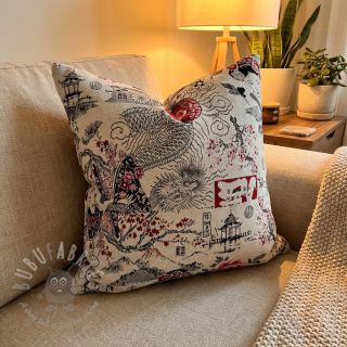 Dekorativna tkanina jacquard Akita blanc