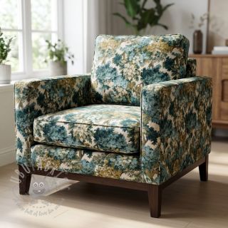 Dekorativna tkanina jacquard Aubusson emeraude