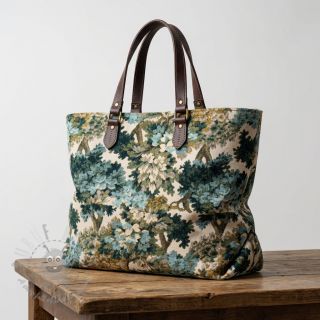 Dekorativna tkanina jacquard Aubusson emeraude