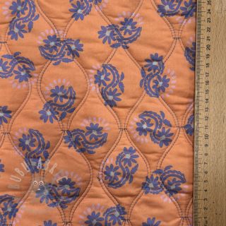 Pamuk VOILE STEPPED Daria flower purple digital print