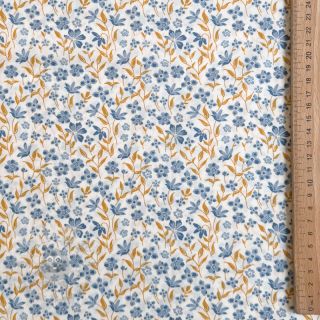 Pamuk Fine flowers blue