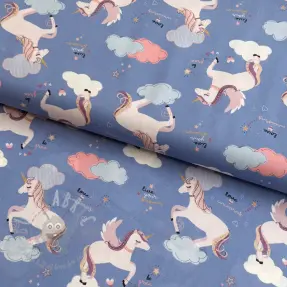 Pamuk Unicorns love blue
