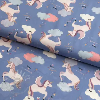 Pamuk Unicorns love blue