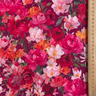 Pamuk VOILE Tanja flowers digital print