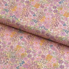 Pamuk VOILE Small hayppy flowers digital print