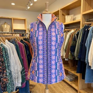 Pamuk VOILE STEPPED Daria flower purple digital print