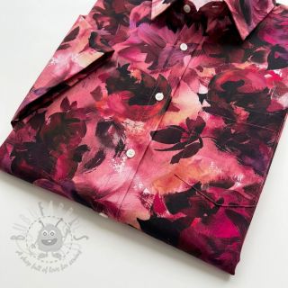 Pamuk SATIN Zurie flower digital print