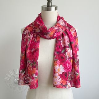 Pamuk VOILE Tanja flowers digital print