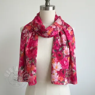 Pamuk VOILE Tanja flowers digital print