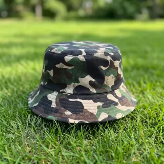 Pamuk Camouflage green digital print