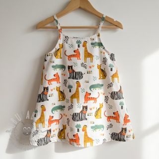 Pamuk Safari time offwhite digital print