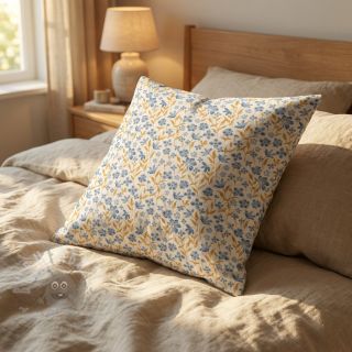 Pamuk Fine flowers blue