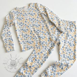 Pamuk Fine flowers blue