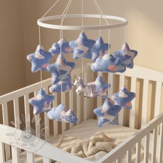 Pamuk Unicorns love blue