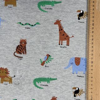 Jersey Safari melange grey