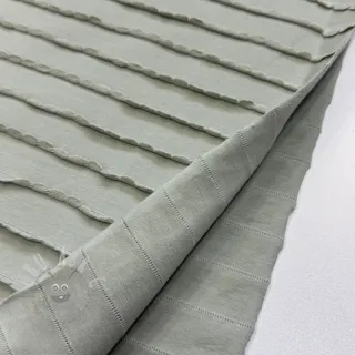 Jersey RUFFLES sage