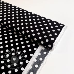 Viskoza RADIANCE Polka dot black