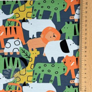 Triko Animaland petrol