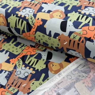 Triko Animaland navy