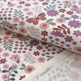 Triko Flowers Azriel offwhite