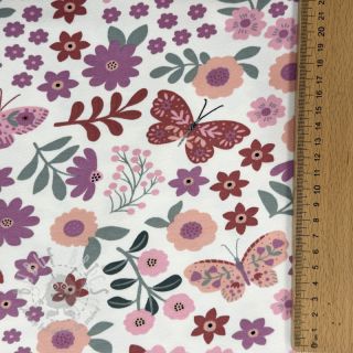 Triko Flowers Azriel offwhite