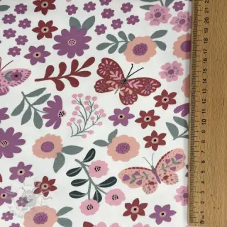 Triko Flowers Azriel offwhite