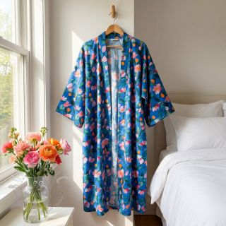 Viskoza STRETCH Flowers Dorothia digital print