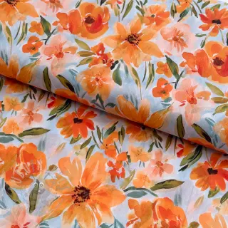 Pamuk VOILE Sarah flowers digital print