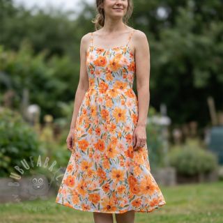 Pamuk VOILE Sarah flowers digital print