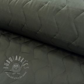 Prošivena tkanina ZIG ZAG army green