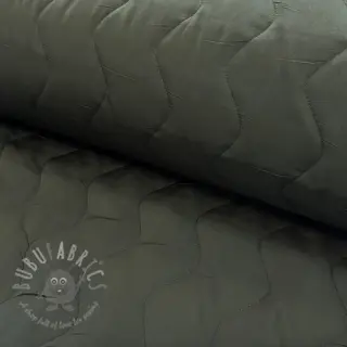 Prošivena tkanina ZIG ZAG army green