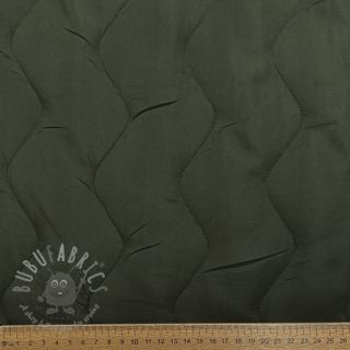 Prošivena tkanina ZIG ZAG army green