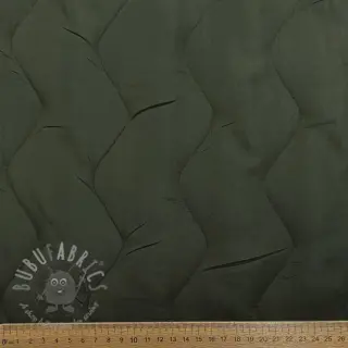 Prošivena tkanina ZIG ZAG army green