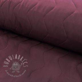 Prošivena tkanina ZIG ZAG aubergine