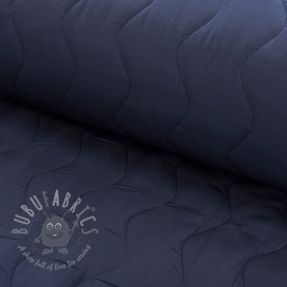 Prošivena tkanina ZIG ZAG navy