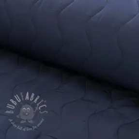 Prošivena tkanina ZIG ZAG navy