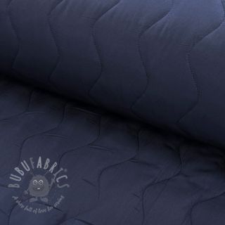 Prošivena tkanina ZIG ZAG navy