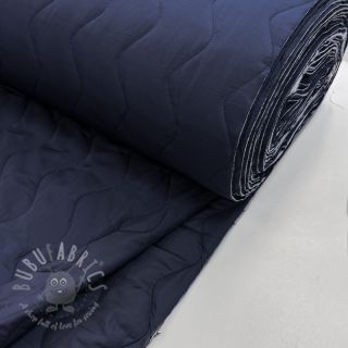 Prošivena tkanina ZIG ZAG navy