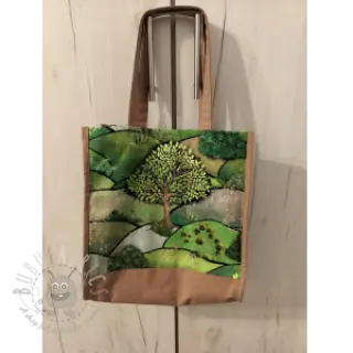 Dekorativna tkanina Forest hill proljeće digitalni tisak
