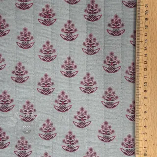 Tetra Tkanina/Muslin STEPPED Flowers mauve