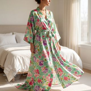 Viskoza ECOVERO Flowers design B digital print