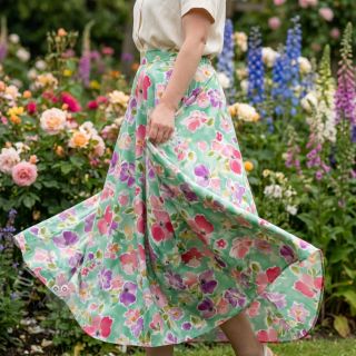 Viskoza ECOVERO Flowers design B digital print