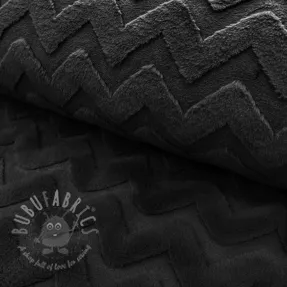 Fleece Abstract black