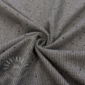 Tkanina za ženski kostim PIED DE POULE BRUSHED Studs